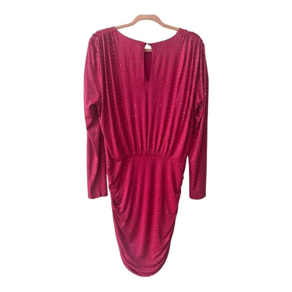 Veronica Beard Fuchsia Long-Sleeve Dress - Picture 7 of 11